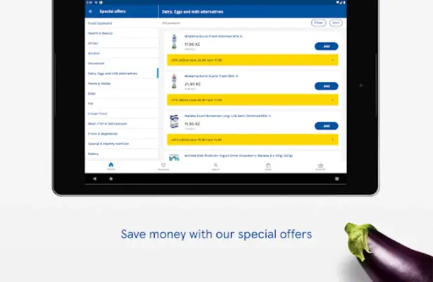 Tesco Online Groceries CZ android App screenshot 3