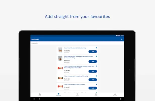 Tesco Online Groceries CZ android App screenshot 4